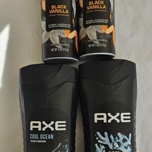 AXE Black Vanilla Body Spray and body Wash Cool Ocean- #152